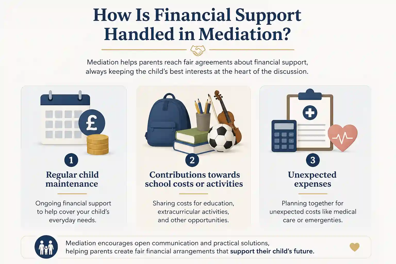 How Is Financial Support Handled in Mediation Lichfield